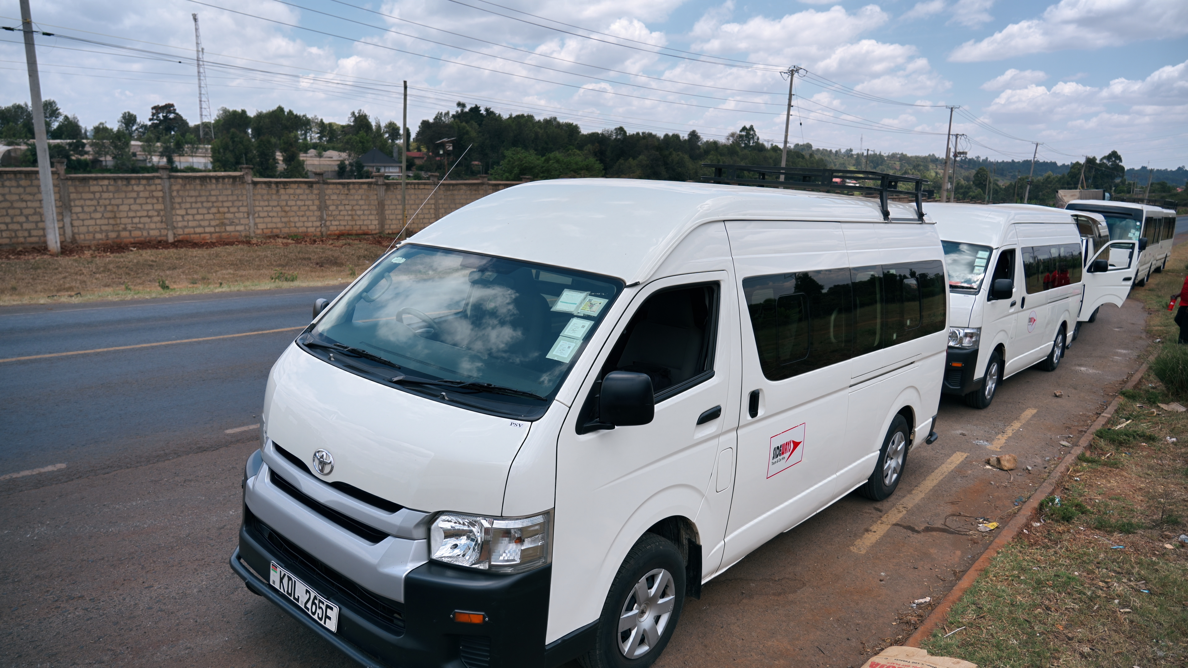 Sideways shuttle fleet