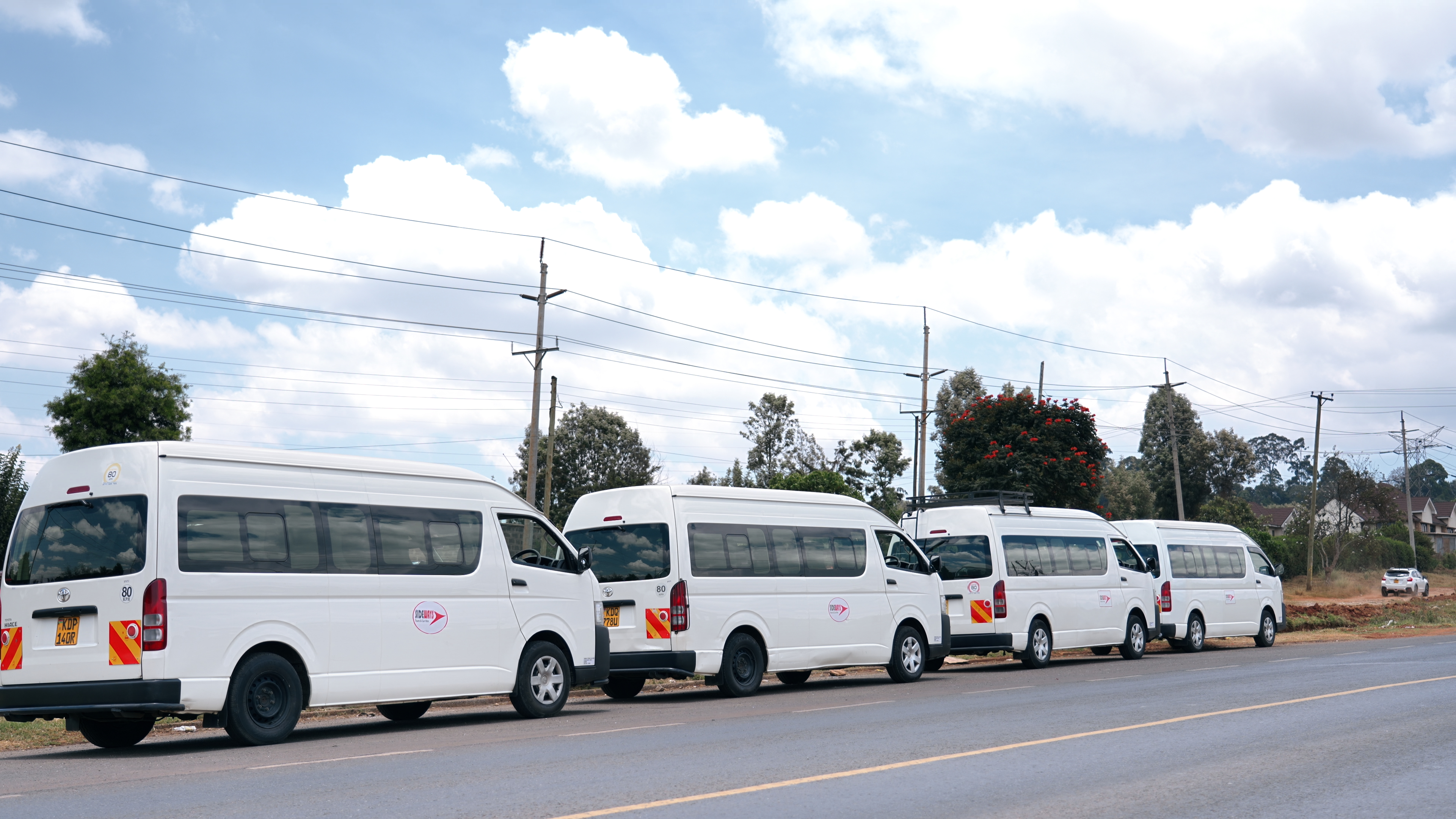 Sideways fleet vehicle